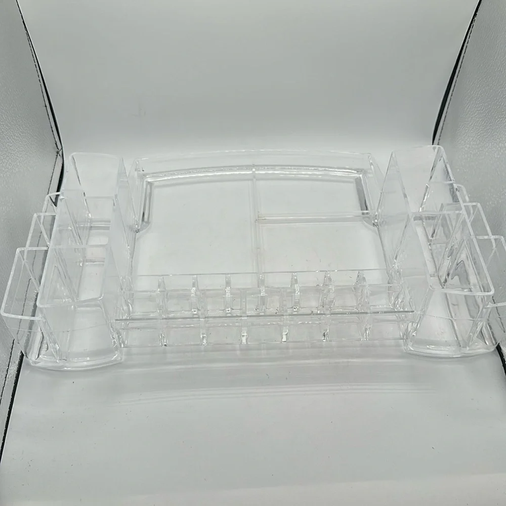 Acrylic makeup tray for all your self-care treasures